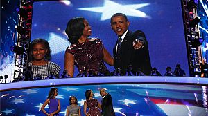 Obama hits the campaign trail