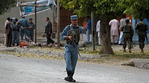 Suicide bomber strikes near NATO HQ in Kabul