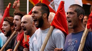 Thousands join austerity protests in Greece