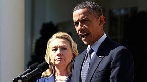 Obama condemns US diplomatic killings in Libya