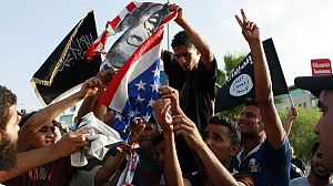 Fresh film protests held at US embassy in Cairo