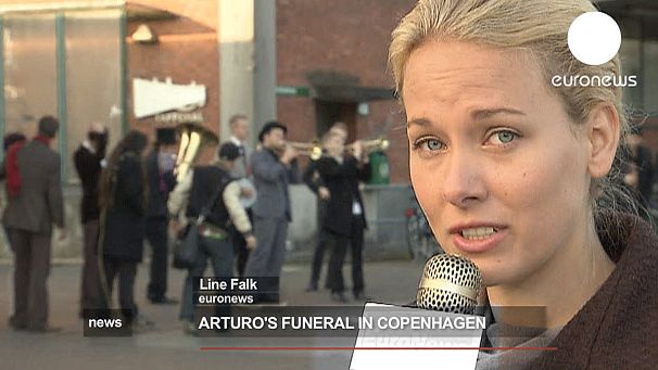 Arturo’s funeral in Copenhagen