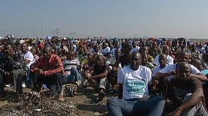 South African police seize miner’s weapons