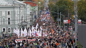 Russian opposition resumes major demonstrations