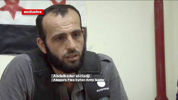 No foreign fighters in Free Syrian Army, rebel leader tells euronews