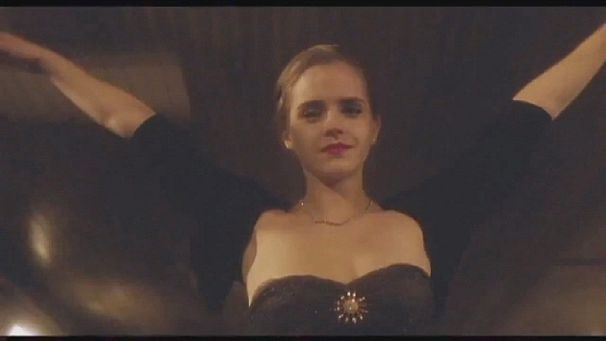 Emma Watson goes back to school