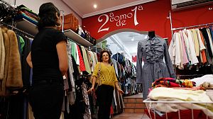 Cash strapped Spaniards buy second-hand