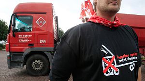 Belgio: camionisti protestano contro concorrenza dell’Est