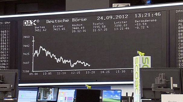 Le chiusure dei mercati europei: 24.09.2012