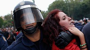 Spanish police criticised over Madrid clashes