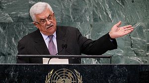 Abbas calls for UN upgrade, slams Israeli “racism”