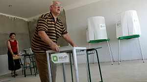 Tensions surround Georgia’s parliamentary election