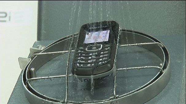 Il cellulare idrorepellente