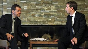 Zuckerberg adds Russian PM Medvedev as new Facebook friend