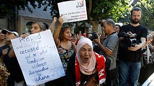 Tunis fury after woman allegedy raped by police officers is accused of indecency