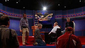 USA 2012: alla vigilia del confronto in tv, Obama e Romney ostentano sicurezza