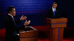 Obama and Romney go head to head in Denver