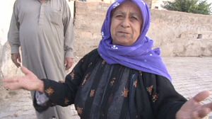 Villagers in Akcakale bury their dead