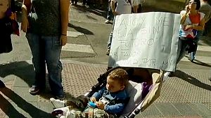 Thousands protest in Spain as austerity measures deepen