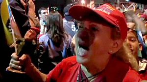 Mixed reactions in Venezuela to Chavez re-election