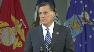 Put Iran “on notice” says Romney