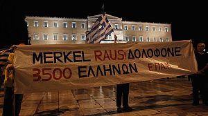 Security is tight as Angela Merkel visits Greece