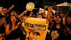 Protests in Venezuela following Chavez victory
