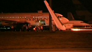 Atterraggio forzato ad Ankara per un aereo siriano
