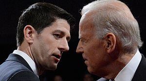 Biden clashes with Ryan over economy, foreign policy