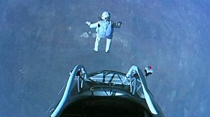 Freefall into record books as skydiver breaks sound barrier