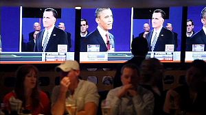 Al bar di Washington, guardando Obama e Romney in tv…