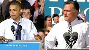 Obama and Romney head back on the campaign trail