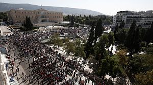Greeks say no to EU austerity with general strike