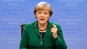 While Spain sinks, Merkel insists on process