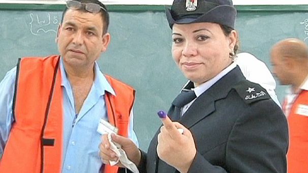 Palestinian poll lopsided