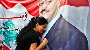 Tensions mount as Lebanon mourns victims of bomb attack