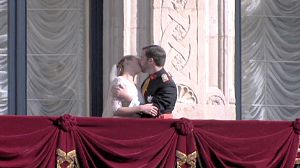 Luxembourg’s new royal couple marry in church ceremony