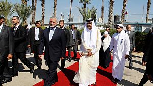 Qatar leader in key visit to Gaza