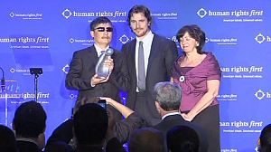 Human rights group honours Chinese dissident