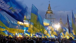 Music and rallies wrap up campaigning for Ukraine parliamentary election