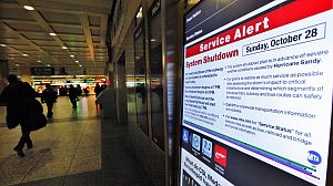 East coast USA in shutdown ahead of Sandy