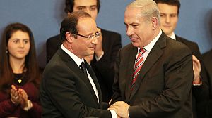 Hollande, Netanyahu visit ‘Merah’ school in Toulouse