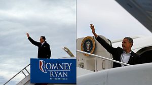 White House rivals poke fun in final election sprint