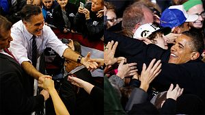 Obama and Romney neck-and-neck on last day