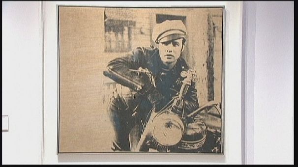 Rare Andy Warhol work goes under the hammer in NYC