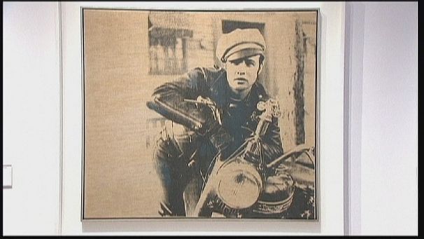 Rare Andy Warhol work goes under the hammer in NYC