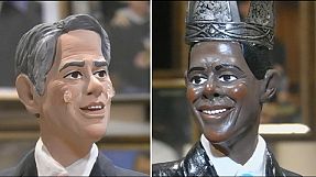 Barack Obama and Mitt Romney immortalised as nativity dolls – nocomment