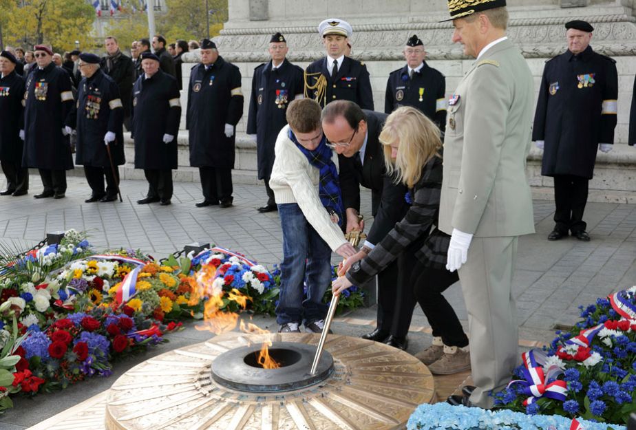 World War One commemoration in Paris World War One commemoration in Paris