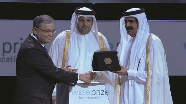 Al professore indiano Chavan il Wise Prize 2012