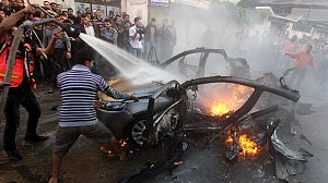 Deaths reported after fresh airstrikes on Gaza